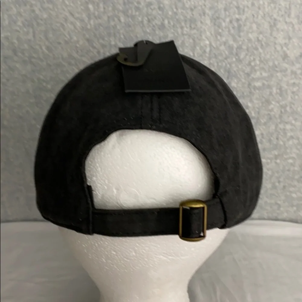 “Home” State Embroidered Black Cotton Dad Hat Baseball Cap – NWT – One Size